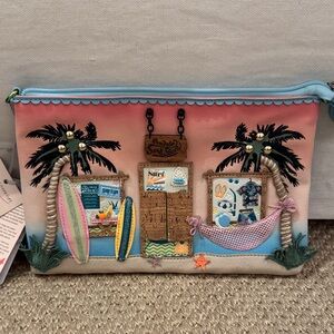 Vendula London The Surf Shack Pouch/clutch
Bag. New with tags